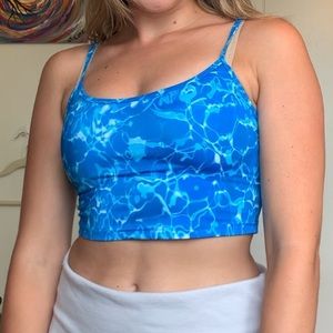 Blue Water Coloured TNA Top - Festival Season